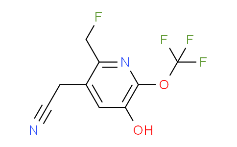 AM160797 | 1804631-08-0 | 2-(Fluoromethyl)-5-hydroxy-6-(trifluoromethoxy)pyridine-3-acetonitrile