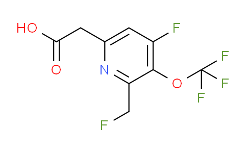 AM160798 | 1806736-05-9 | 4-Fluoro-2-(fluoromethyl)-3-(trifluoromethoxy)pyridine-6-acetic acid