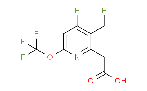 AM160805 | 1804762-19-3 | 4-Fluoro-3-(fluoromethyl)-6-(trifluoromethoxy)pyridine-2-acetic acid