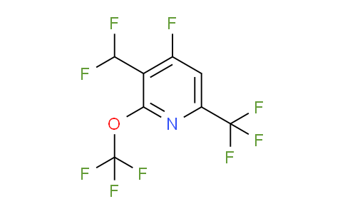 AM160807 | 1804747-22-5 | 3-(Difluoromethyl)-4-fluoro-2-(trifluoromethoxy)-6-(trifluoromethyl)pyridine
