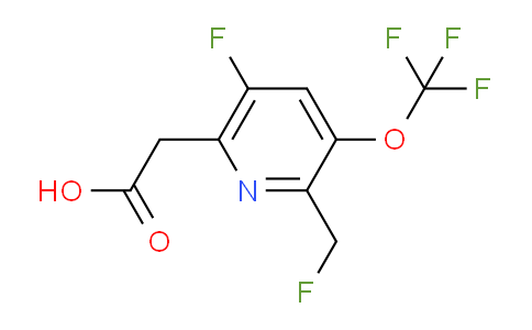 AM160808 | 1806736-22-0 | 5-Fluoro-2-(fluoromethyl)-3-(trifluoromethoxy)pyridine-6-acetic acid