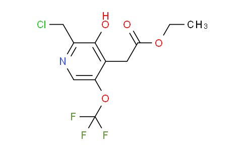 AM160809 | 1804365-01-2 | Ethyl 2-(chloromethyl)-3-hydroxy-5-(trifluoromethoxy)pyridine-4-acetate