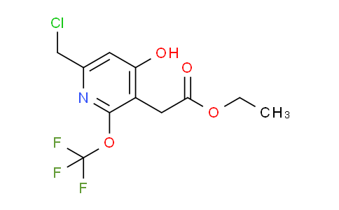 AM160812 | 1804341-85-2 | Ethyl 6-(chloromethyl)-4-hydroxy-2-(trifluoromethoxy)pyridine-3-acetate