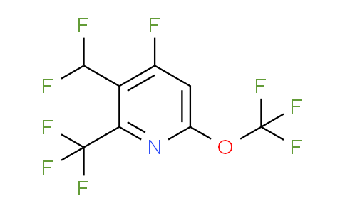 AM160813 | 1806743-19-0 | 3-(Difluoromethyl)-4-fluoro-6-(trifluoromethoxy)-2-(trifluoromethyl)pyridine