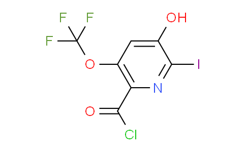 AM160832 | 1806743-73-6 | 3-Hydroxy-2-iodo-5-(trifluoromethoxy)pyridine-6-carbonyl chloride