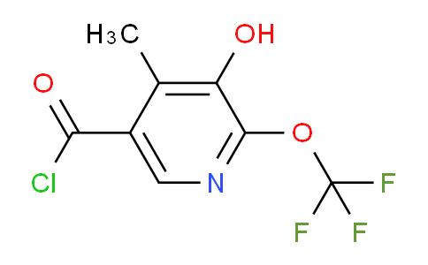 AM160834 | 1806725-22-3 | 3-Hydroxy-4-methyl-2-(trifluoromethoxy)pyridine-5-carbonyl chloride