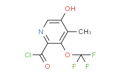 AM160836 | 1804766-60-6 | 5-Hydroxy-4-methyl-3-(trifluoromethoxy)pyridine-2-carbonyl chloride