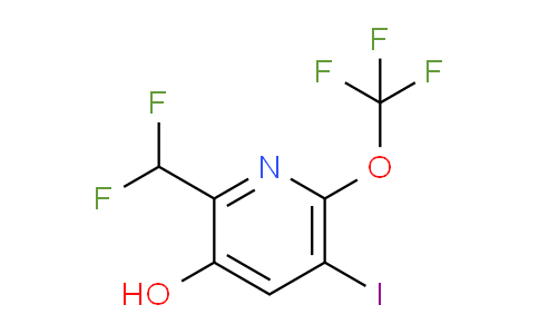 AM160842 | 1804813-41-9 | 2-(Difluoromethyl)-3-hydroxy-5-iodo-6-(trifluoromethoxy)pyridine