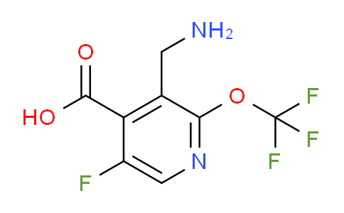 AM160845 | 1804311-03-2 | 3-(Aminomethyl)-5-fluoro-2-(trifluoromethoxy)pyridine-4-carboxylic acid