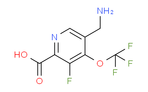 5-(Aminomethyl)-3-fluoro-4-(trifluoromethoxy)pyridine-2-carboxylic acid