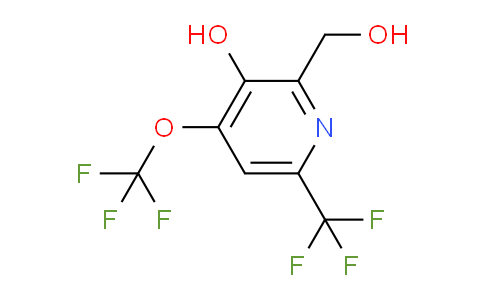 AM160869 | 1804838-41-2 | 3-Hydroxy-4-(trifluoromethoxy)-6-(trifluoromethyl)pyridine-2-methanol