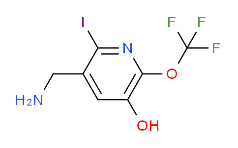 3-(Aminomethyl)-5-hydroxy-2-iodo-6-(trifluoromethoxy)pyridine