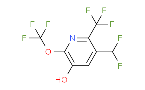 AM160905 | 1804644-94-7 | 3-(Difluoromethyl)-5-hydroxy-6-(trifluoromethoxy)-2-(trifluoromethyl)pyridine