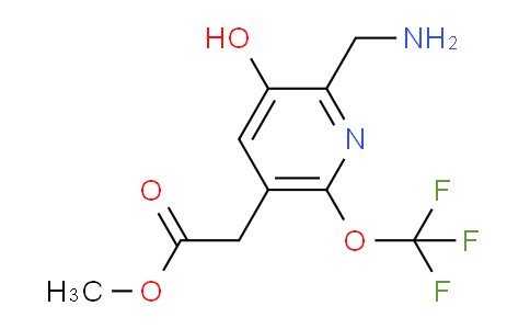 AM160917 | 1804725-09-4 | Methyl 2-(aminomethyl)-3-hydroxy-6-(trifluoromethoxy)pyridine-5-acetate