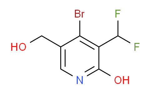 4-Bromo-3-(difluoromethyl)-2-hydroxypyridine-5-methanol