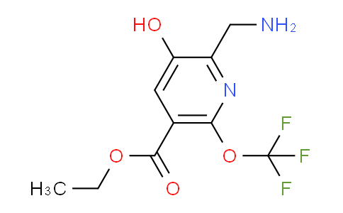 AM160922 | 1804800-32-5 | Ethyl 2-(aminomethyl)-3-hydroxy-6-(trifluoromethoxy)pyridine-5-carboxylate