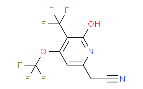 AM160927 | 1804341-48-7 | 2-Hydroxy-4-(trifluoromethoxy)-3-(trifluoromethyl)pyridine-6-acetonitrile