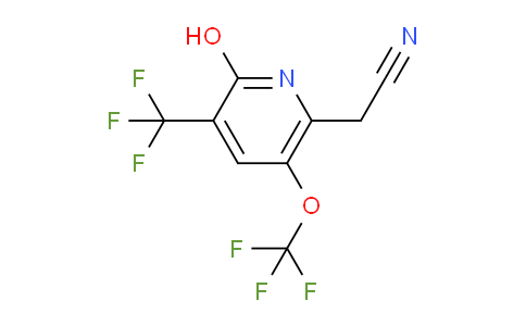 AM160930 | 1804341-60-3 | 2-Hydroxy-5-(trifluoromethoxy)-3-(trifluoromethyl)pyridine-6-acetonitrile