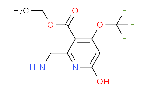 AM160931 | 1803958-04-4 | Ethyl 2-(aminomethyl)-6-hydroxy-4-(trifluoromethoxy)pyridine-3-carboxylate