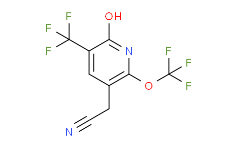 AM160935 | 1804832-18-5 | 2-Hydroxy-6-(trifluoromethoxy)-3-(trifluoromethyl)pyridine-5-acetonitrile