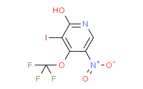 2-Hydroxy-3-iodo-5-nitro-4-(trifluoromethoxy)pyridine