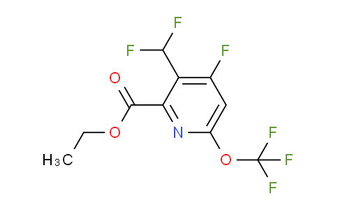 AM160970 | 1806037-42-2 | Ethyl 3-(difluoromethyl)-4-fluoro-6-(trifluoromethoxy)pyridine-2-carboxylate