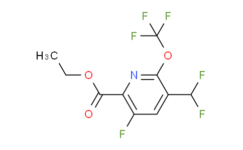 AM160975 | 1806191-01-4 | Ethyl 3-(difluoromethyl)-5-fluoro-2-(trifluoromethoxy)pyridine-6-carboxylate