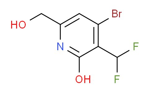 4-Bromo-3-(difluoromethyl)-2-hydroxypyridine-6-methanol