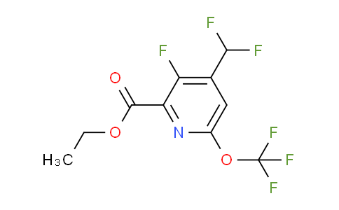 AM160985 | 1804766-84-4 | Ethyl 4-(difluoromethyl)-3-fluoro-6-(trifluoromethoxy)pyridine-2-carboxylate