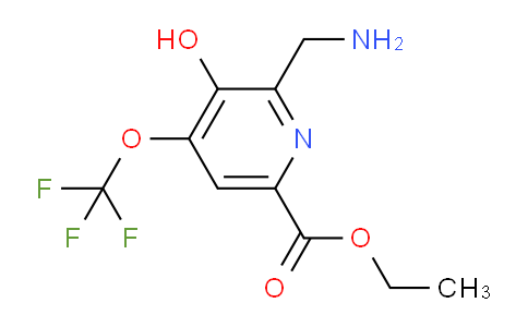 AM160986 | 1804834-30-7 | Ethyl 2-(aminomethyl)-3-hydroxy-4-(trifluoromethoxy)pyridine-6-carboxylate