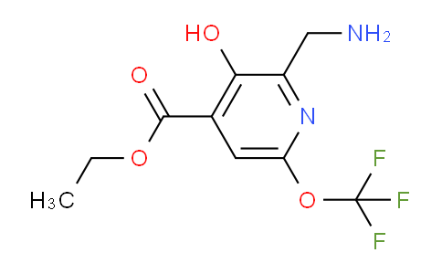 AM160989 | 1804622-77-2 | Ethyl 2-(aminomethyl)-3-hydroxy-6-(trifluoromethoxy)pyridine-4-carboxylate