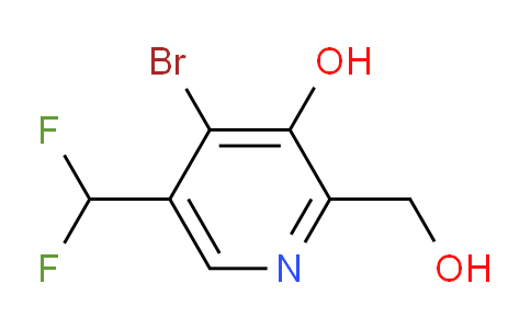 AM16099 | 1806856-77-8 | 4-Bromo-5-(difluoromethyl)-3-hydroxypyridine-2-methanol