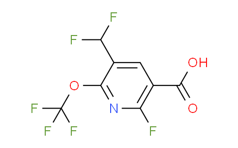 AM161005 | 1804479-27-3 | 3-(Difluoromethyl)-6-fluoro-2-(trifluoromethoxy)pyridine-5-carboxylic acid
