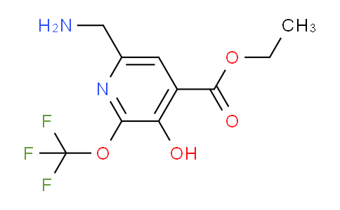AM161006 | 1804834-51-2 | Ethyl 6-(aminomethyl)-3-hydroxy-2-(trifluoromethoxy)pyridine-4-carboxylate