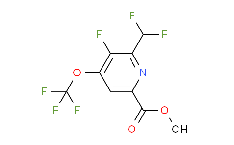 AM161008 | 1804764-35-9 | Methyl 2-(difluoromethyl)-3-fluoro-4-(trifluoromethoxy)pyridine-6-carboxylate
