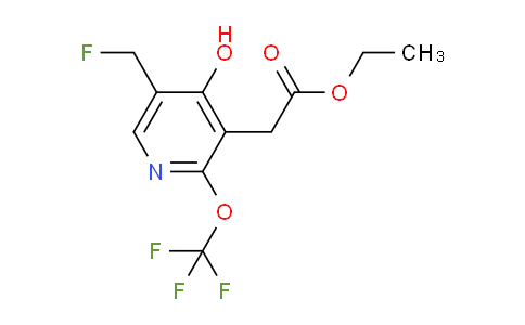 AM161010 | 1806171-36-7 | Ethyl 5-(fluoromethyl)-4-hydroxy-2-(trifluoromethoxy)pyridine-3-acetate