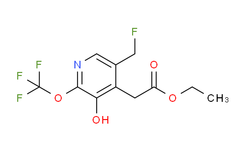 AM161012 | 1806171-39-0 | Ethyl 5-(fluoromethyl)-3-hydroxy-2-(trifluoromethoxy)pyridine-4-acetate