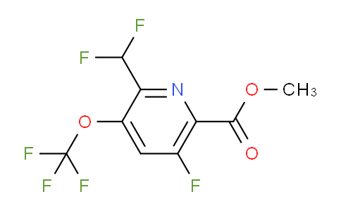 AM161018 | 1804764-77-9 | Methyl 2-(difluoromethyl)-5-fluoro-3-(trifluoromethoxy)pyridine-6-carboxylate