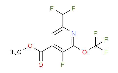 AM161019 | 1804764-86-0 | Methyl 6-(difluoromethyl)-3-fluoro-2-(trifluoromethoxy)pyridine-4-carboxylate