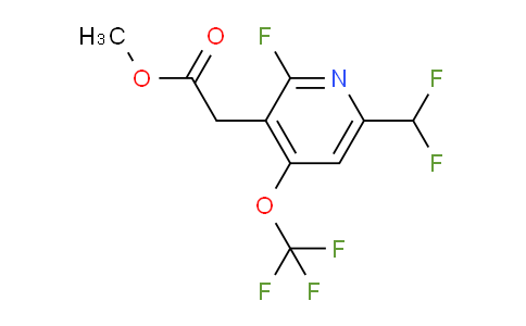 AM161027 | 1804340-56-4 | Methyl 6-(difluoromethyl)-2-fluoro-4-(trifluoromethoxy)pyridine-3-acetate