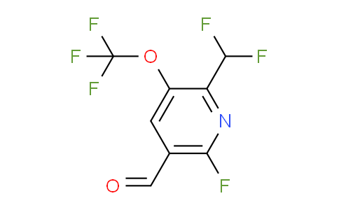 AM161028 | 1804478-13-4 | 2-(Difluoromethyl)-6-fluoro-3-(trifluoromethoxy)pyridine-5-carboxaldehyde