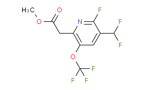 AM161029 | 1804340-61-1 | Methyl 3-(difluoromethyl)-2-fluoro-5-(trifluoromethoxy)pyridine-6-acetate