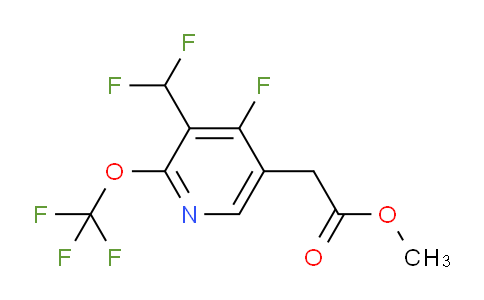 AM161033 | 1806739-67-2 | Methyl 3-(difluoromethyl)-4-fluoro-2-(trifluoromethoxy)pyridine-5-acetate