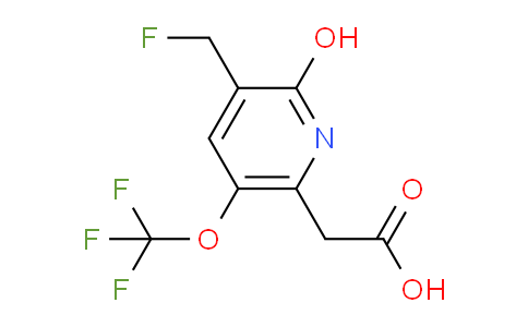 AM161042 | 1806732-28-4 | 3-(Fluoromethyl)-2-hydroxy-5-(trifluoromethoxy)pyridine-6-acetic acid