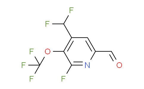 AM161044 | 1804478-94-1 | 4-(Difluoromethyl)-2-fluoro-3-(trifluoromethoxy)pyridine-6-carboxaldehyde