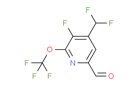 AM161049 | 1804763-32-3 | 4-(Difluoromethyl)-3-fluoro-2-(trifluoromethoxy)pyridine-6-carboxaldehyde