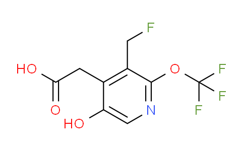 AM161050 | 1804725-67-4 | 3-(Fluoromethyl)-5-hydroxy-2-(trifluoromethoxy)pyridine-4-acetic acid