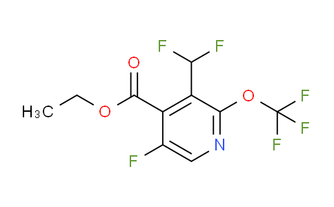 AM161055 | 1804479-49-9 | Ethyl 3-(difluoromethyl)-5-fluoro-2-(trifluoromethoxy)pyridine-4-carboxylate