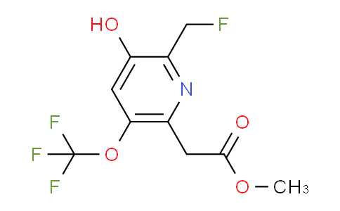 AM161068 | 1806026-65-2 | Methyl 2-(fluoromethyl)-3-hydroxy-5-(trifluoromethoxy)pyridine-6-acetate