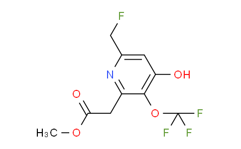 AM161072 | 1804476-48-9 | Methyl 6-(fluoromethyl)-4-hydroxy-3-(trifluoromethoxy)pyridine-2-acetate